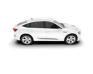 beyaz arkaplanda modern araba