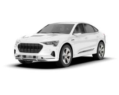 Beyaz arka planda beyaz modern spor araç. 3d oluşturma.