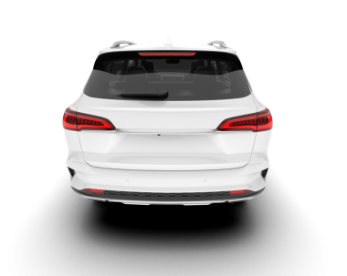 arkaplanda izole edilmiş araba, 3D görüntüleme - illüstrasyon