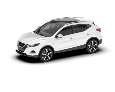 Modern araba beyaz arka planda izole edilmiş. 3 Boyutlu Hazırlama