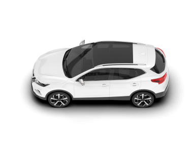 Arka planda modern araba var. vektör illüstrasyonu