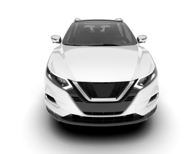 gerçekçi detaylı araba. ön görünüm