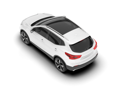 Modern araba. 3d oluşturma