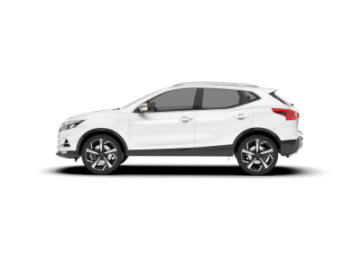 kırpma yolu ile beyaz arkaplanda izole araba