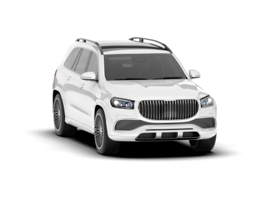 modern lüks beyaz araba arka planda izole