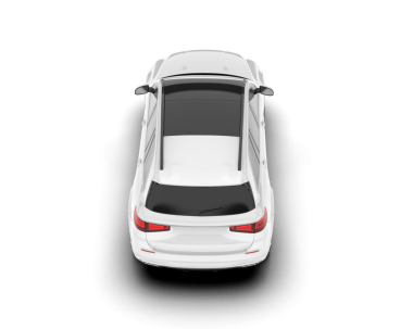 araba izole vektör illüstrasyonu, ön görünüm