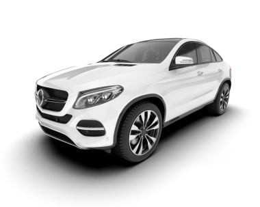 Modern Mercedes - Benz e - beyaz arka planda izole edilmiş sınıf araba.