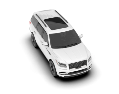 Stüdyo ortamında 3 boyutlu daha az elektrikli konsept araba.