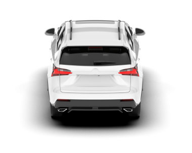 beyaz modern lüks araba - yan görünüm