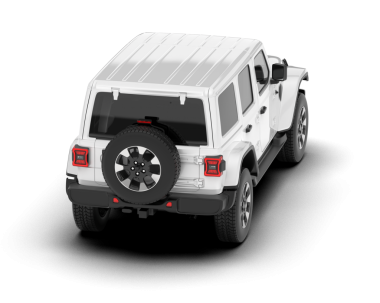 modern SUv beyaz arkaplanda izole edildi. 3 boyutlu görüntüleme - 3 boyutlu