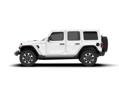 modern lüks beyaz araba beyaz üzerine izole