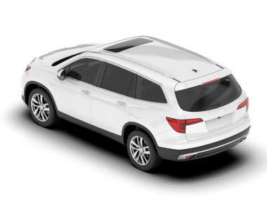 Beyaz arkaplanı olan araba