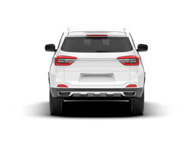 Modern beyaz cip. Ön manzara. 3d oluşturma