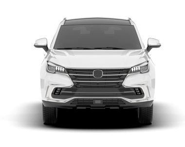 araba beyazda izole edildi.