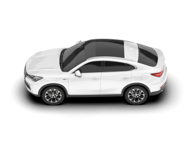 - Araba. Beyaz arka planda sedan. 3d illüstrasyon