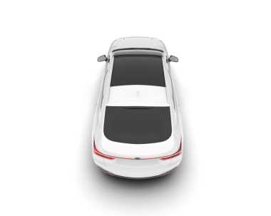 beyaz modern araba beyaz arka planda izole