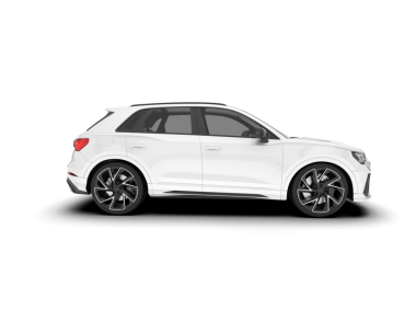 Beyaz arka planda lüks bir araba