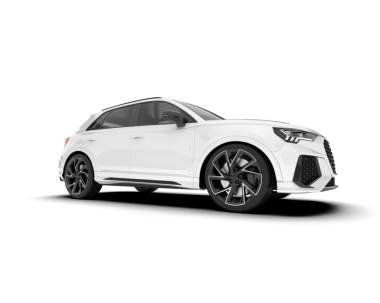 beyaz arka planda modern lüks araba.