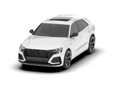 modern araba beyaz arkaplanda izole edildi