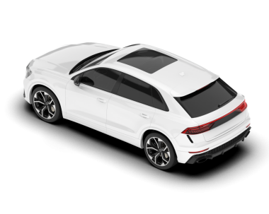 modern lüks araba beyaz arka planda izole edilmiş