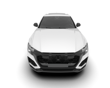 Gerçekçi araba manzarası. vektör illüstrasyonu