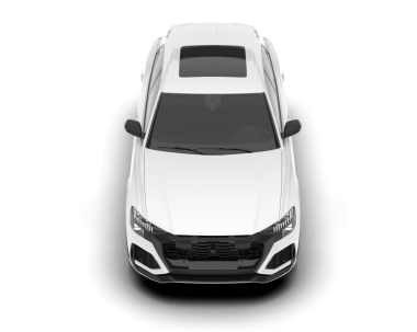 modern otomobil arka planda izole edildi