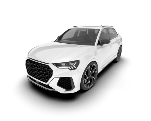 gerçekçi modern araba. vektör illüstrasyonu