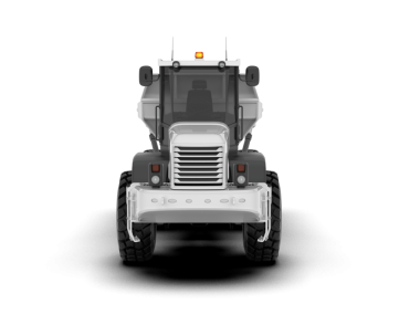 modern traktör arka planda izole edildi. 3d illüstrasyon - illüstrasyon