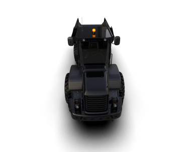 Bilim - fi mecha asker ayakta duruyor. Askeri gelecekçi robot. Bir pilot tarafından kontrol edilen mecha.