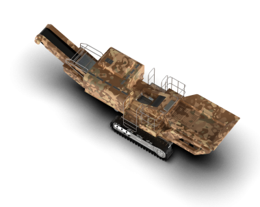 Şeffaf arkaplanda endüstriyel makine   