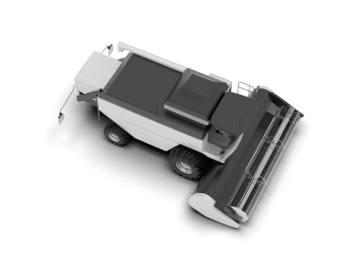 Siyah zemin üzerinde beyaz yansıtıcı bir arabanın 3 boyutlu yansıması