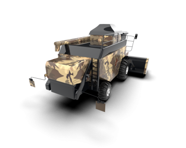 Bir tankın 3 cg görüntüsü