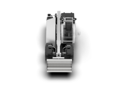 modern tv beyaz zemin üzerine izole