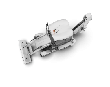 Siyah arkaplandaki robot