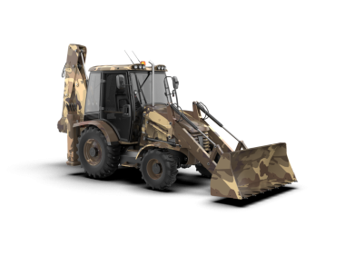 Ağır bir görevin 3 boyutlu resmi - zer