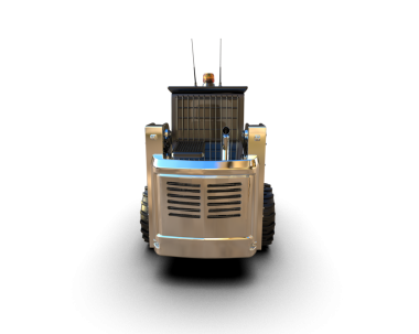 3D robot kolu siyaha çeviriyor