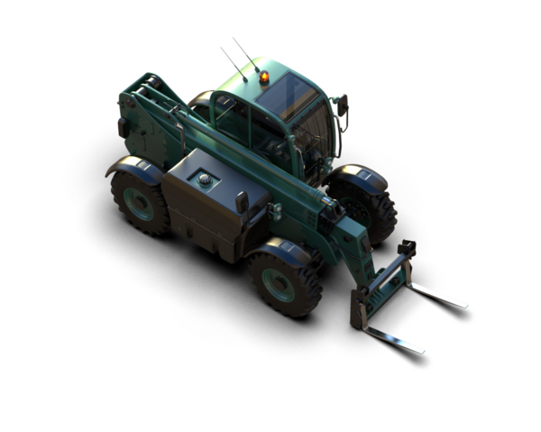 truck with the trailer