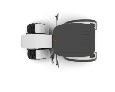 Beyaz arkaplanda gölgeli 3 boyutlu kamera görüntüsü