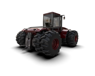 Siyah arkaplanda izole edilmiş yansıtıcı çekici 3 boyutlu görüntüleme