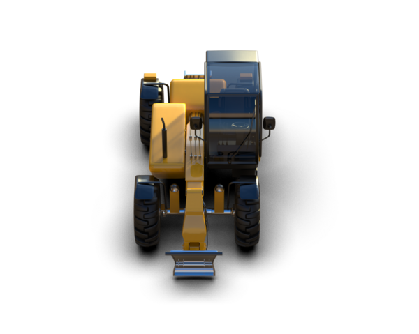 Robot beyaz arka planda izole edildi. 3d illüstrasyon