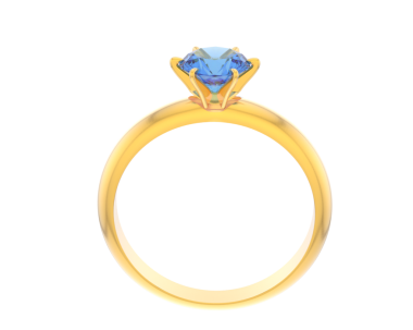 beyaz izole elmas altın yüzük