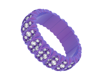 Elmaslı bileziğin vektör çizimi