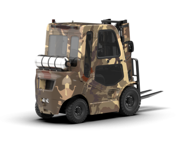 modern otomatik araç - beyaz arkaplanda izole