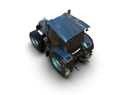 3D görüntüleme - siyah arkaplanlı fütüristik araba gölgesi.