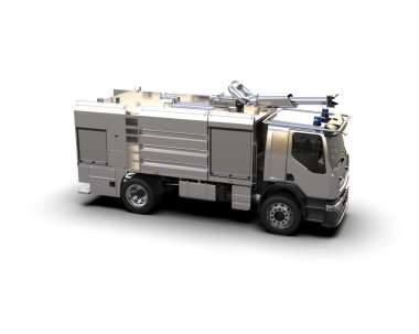 Siyah arkaplanı olan beyaz yansıtıcı bir arabanın 3 boyutlu görüntüsü