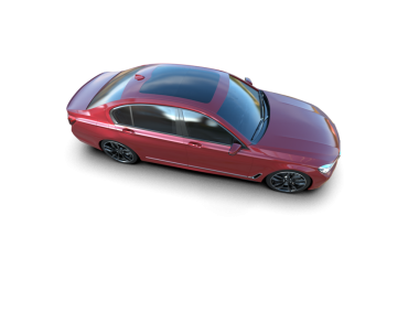 Beyaz arka planda modern bir araba. 3d oluşturma