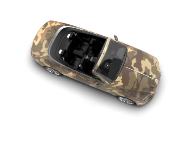 Bir markanın 3 boyutlu tasarımı - daha az genel bir araba