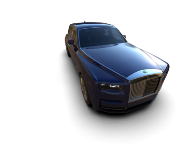 Siyah arka planda modern lüks bir araba. 3 Boyutlu Hazırlama.