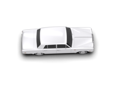 Modern araba beyaz arka planda izole edilmiş. 3d oluşturma