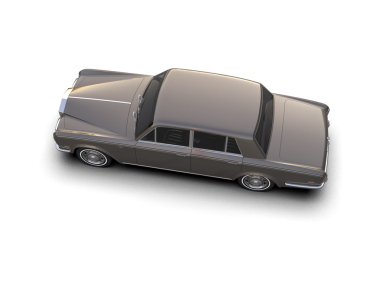 Siyah arka planı olan bir araba.